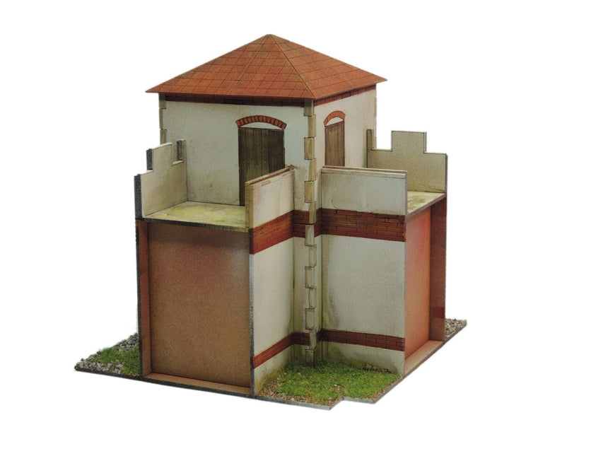 Town Wall Corner - Gelände - Sarissa - T014