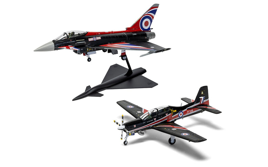 Twin Pack - Eurofighter Typhoon FGR.4 (Blackjack) + Shorts Tucano T.1 - Airfix - A40003