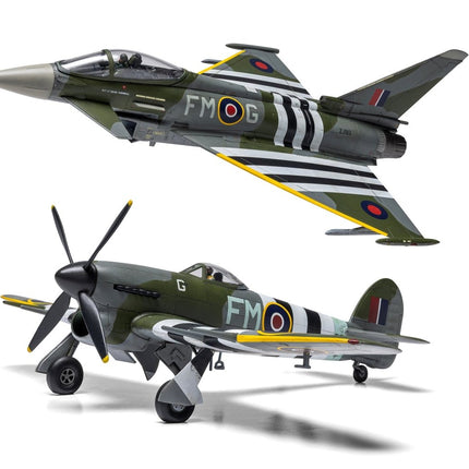 A40001 Eurofighter Typhoon FGR.4 (FMOG) + Hawker Typhoon Mk.Ib - Twin Pack