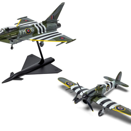A40001 Eurofighter Typhoon FGR.4 (FMOG) + Hawker Typhoon Mk.Ib - Twin Pack