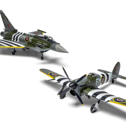 A40001 Eurofighter Typhoon FGR.4 (FMOG) + Hawker Typhoon Mk.Ib - Twin Pack