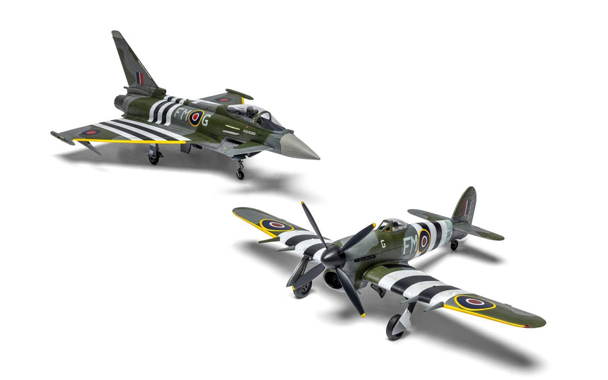 A40001 Eurofighter Typhoon FGR.4 (FMOG) + Hawker Typhoon Mk.Ib - Twin Pack