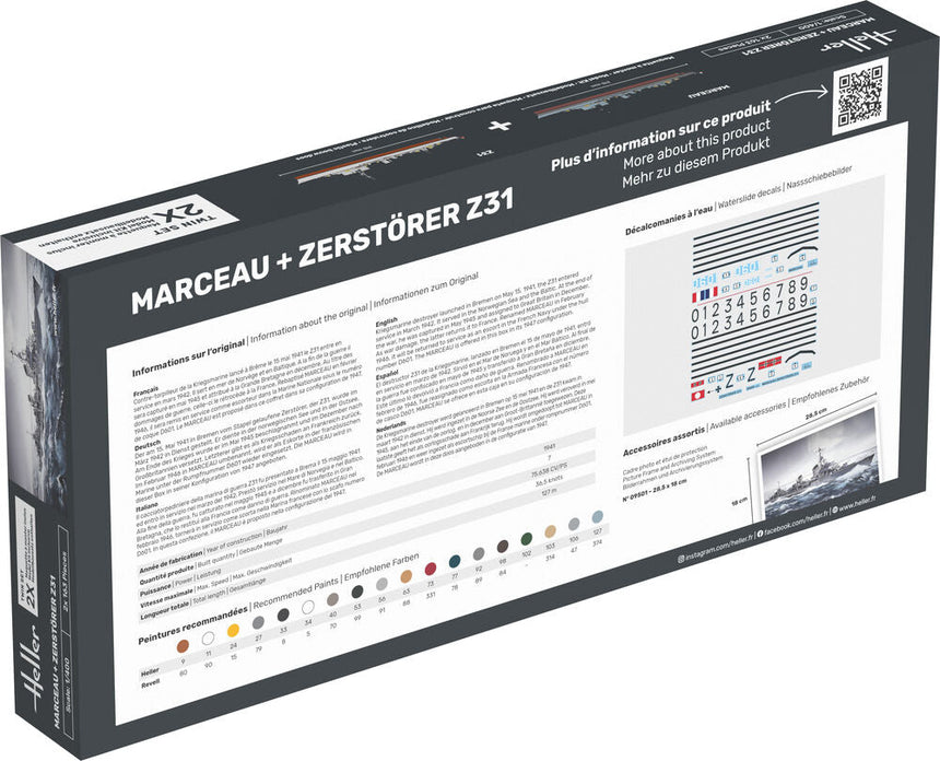 Twin Set Marceau + Zerstörer Z31 - Starterset - Heller - 85009