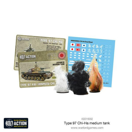 Type 97 Chi - Ha - Panzer - Warlord Games - 402016002
