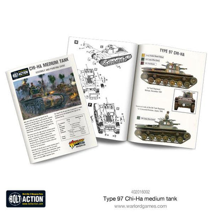 Type 97 Chi - Ha - Panzer - Warlord Games - 402016002
