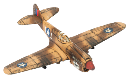 P-40 Warhawk Fighter Flight