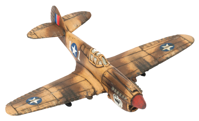 P-40 Warhawk Fighter Flight