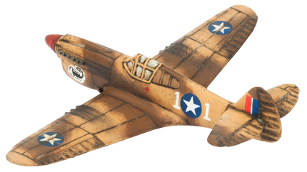 P-40 Warhawk Fighter Flight