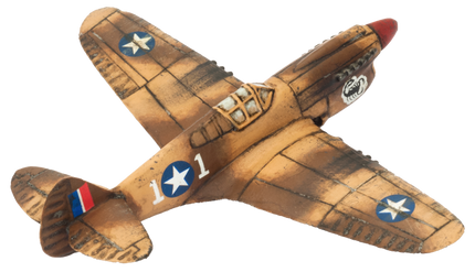 P-40 Warhawk Fighter Flight