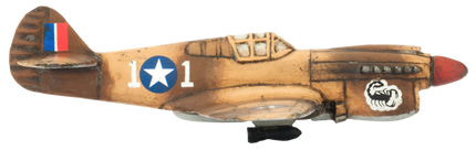 P-40 Warhawk Fighter Flight