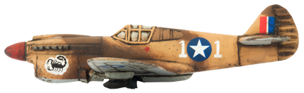P-40 Warhawk Fighter Flight