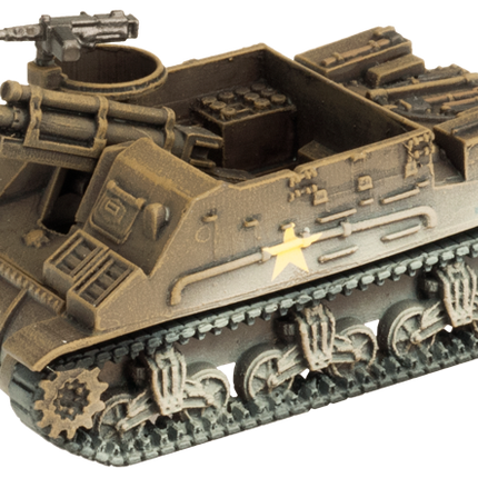 M7 Priest Armored Artillery Battery