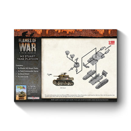 M3 Stuart Light Tank Platoon