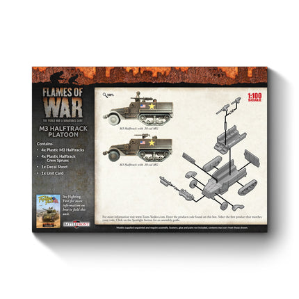 M3 Halftrack Platoon