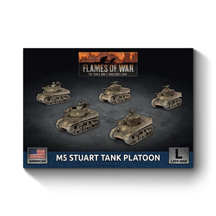 M5 Stuart Light Tank Platoon