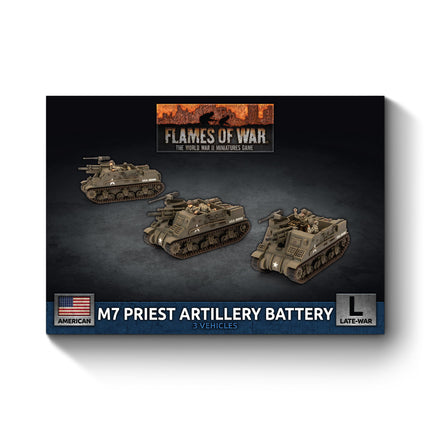 M7 Priest Artillery Battery
