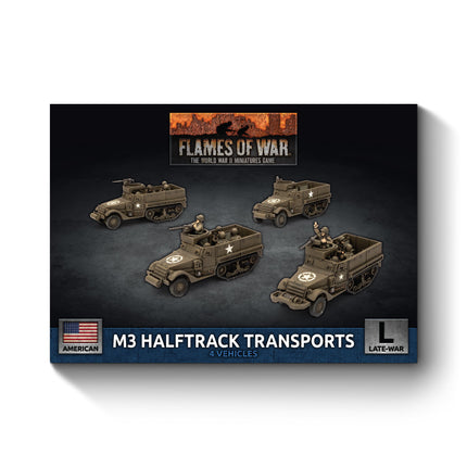 M3 Halftrack Transport Platoon
