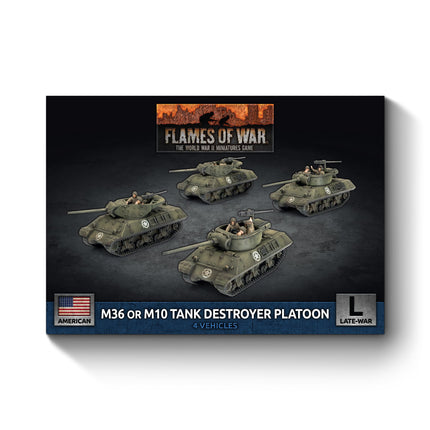 M36 and M10 Tank Destroyer Platoon