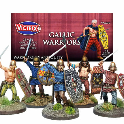 Unarmoured Gallic Warriors - Infanterie - Victrix - VXA030