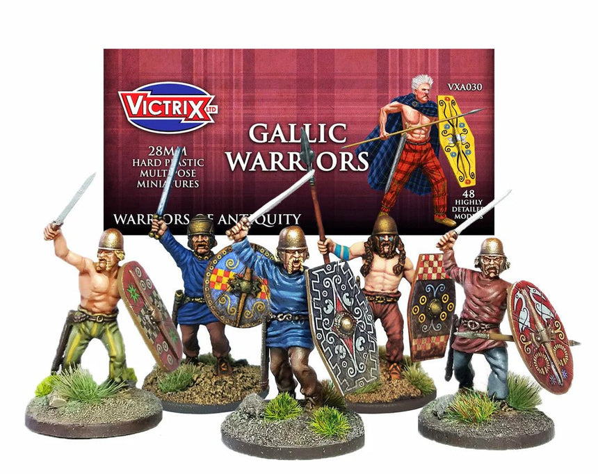 Unarmoured Gallic Warriors - Infanterie - Victrix - VXA030