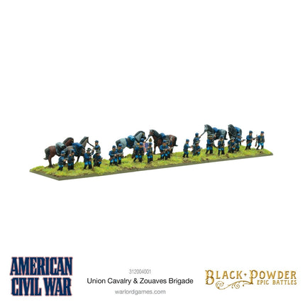 Union Cavalry & Zouaves Brigade - Starterarmee - Warlord Games - 312004001