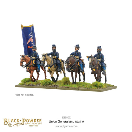 Union General And Staff A - Sonder - /Einzelmodelle - Warlord Games - 303214002
