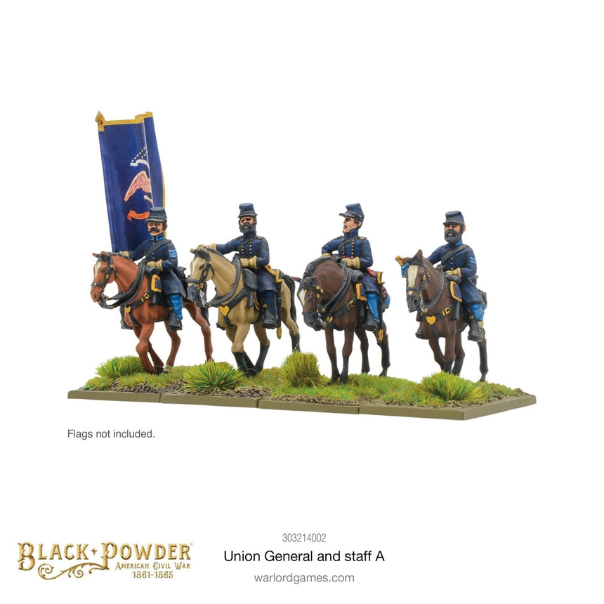 Union General And Staff A - Sonder - /Einzelmodelle - Warlord Games - 303214002