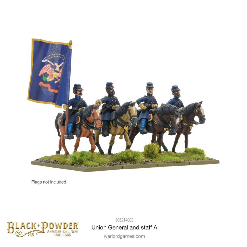 Union General And Staff A - Sonder - /Einzelmodelle - Warlord Games - 303214002