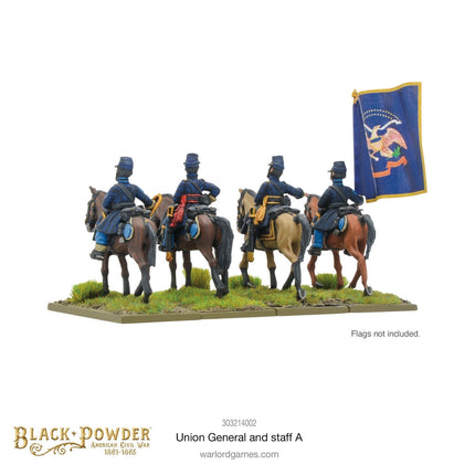 Union General And Staff A - Sonder - /Einzelmodelle - Warlord Games - 303214002
