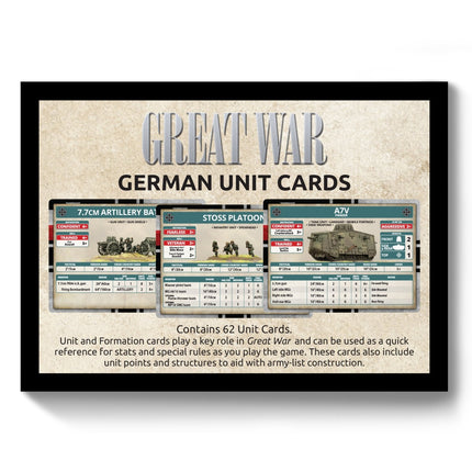 Unit Cards (German)