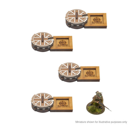 Unit Pin Markers - Great Britain - Zubehör - Skytrex - 408800013