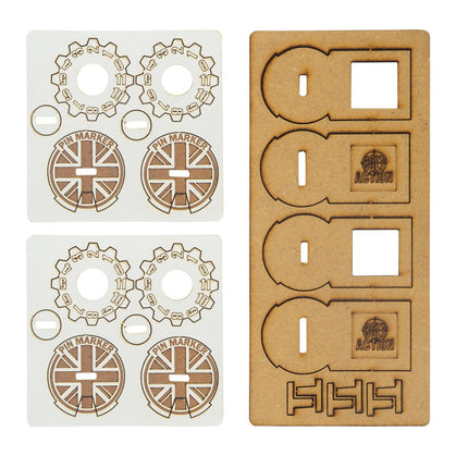 Unit Pin Markers - Great Britain - Zubehör - Skytrex - 408800013