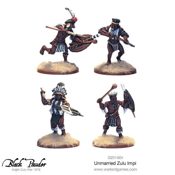 Unmarried Zulu Impi - Infanterie - Warlord Games - 302014604