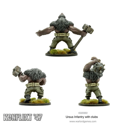 Ursus Infantry with Clubs - Infanterie - Warlord Games - 455000802