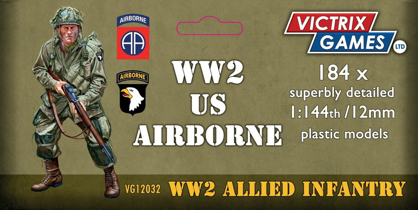 US Airborne (12mm) - 184 Figuren