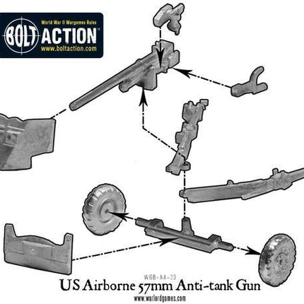 US Airborne 57mm anti-tank gun (1944-45)
