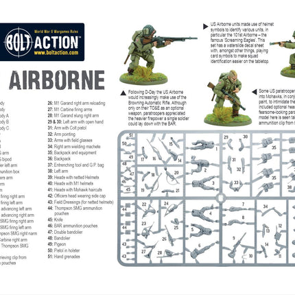 US Airborne Platoon - Infanterie - Warlord Games - 402013101