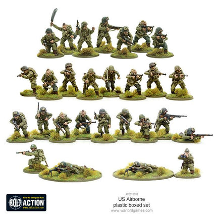US Airborne Platoon - Infanterie - Warlord Games - 402013101