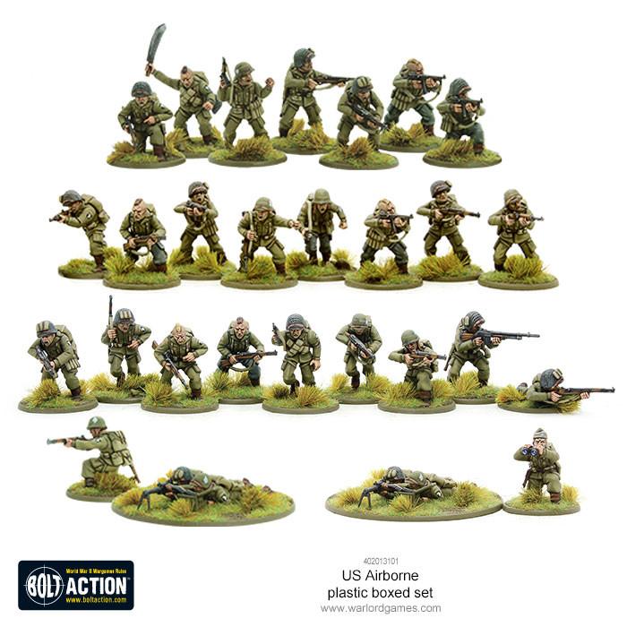 US Airborne Platoon - Infanterie - Warlord Games - 402013101
