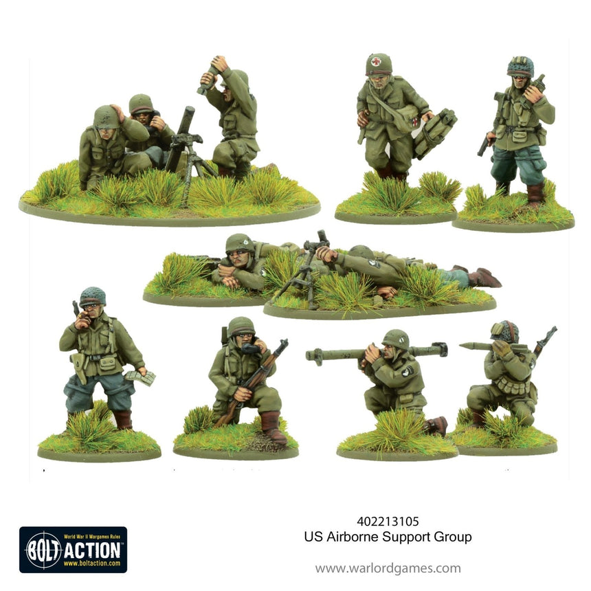 US Airborne Support Group (1944 - 45) - Infanterie - Warlord Games - 402213105