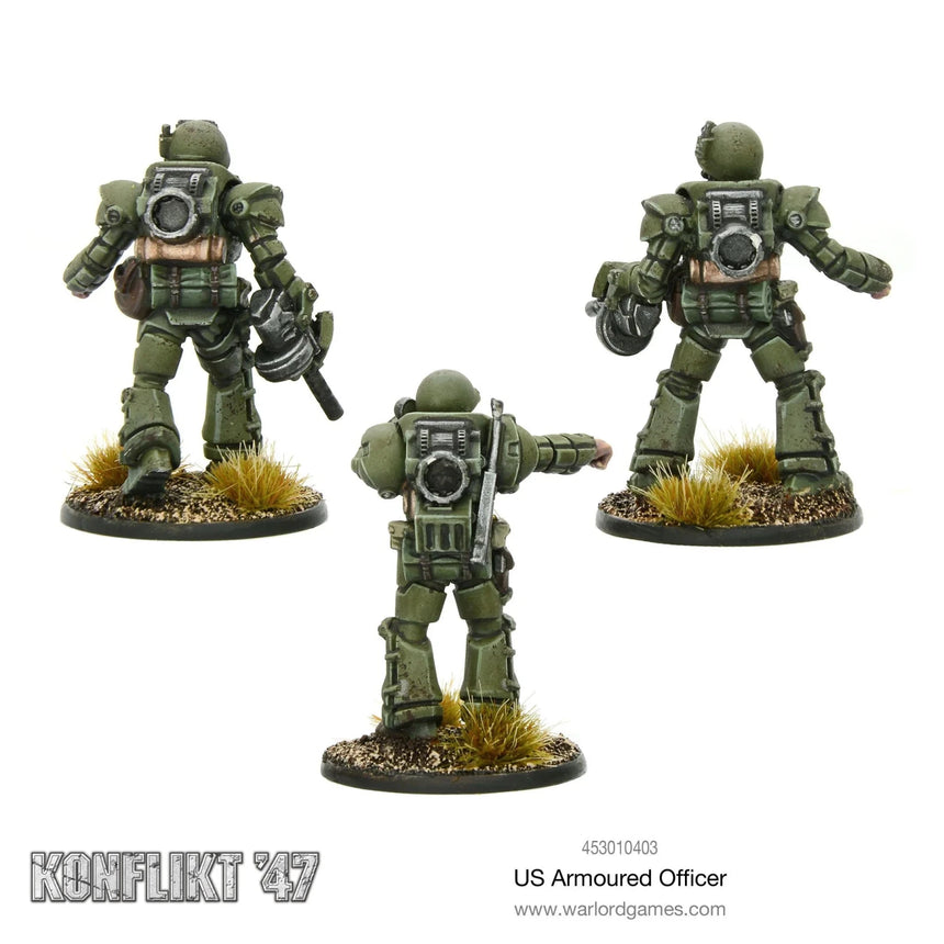 US Armoured Officer - Sonder - /Einzelmodelle - Warlord Games - 453010403