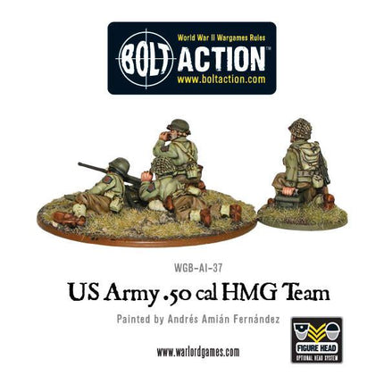 US Army 50 Cal HMG Team - Infanterie - Warlord Games - WGB-AI-37