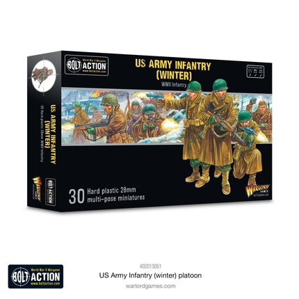 US Army Infantry (Winter) Platoon - Infanterie - Warlord Games - 402013051