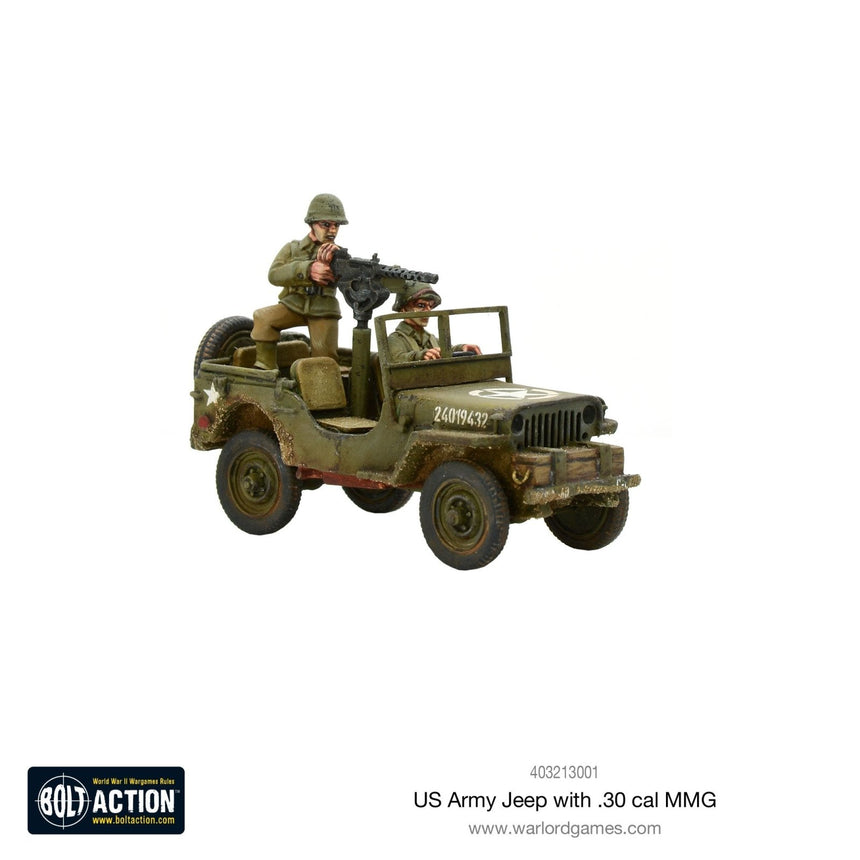 US Army Jeep with .30 Cal MMG - Fahrzeuge - Warlord Games - 403213001