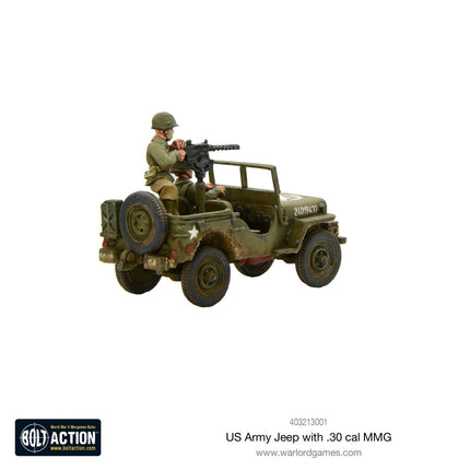 US Army Jeep with .30 Cal MMG - Fahrzeuge - Warlord Games - 403213001