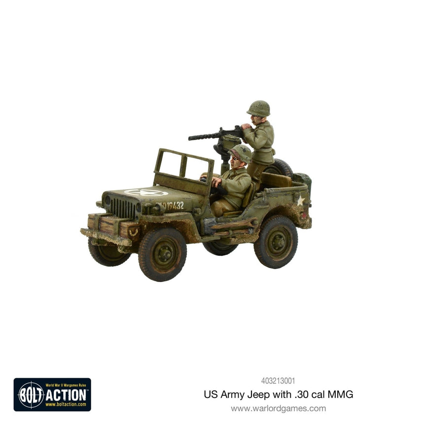 US Army Jeep with .30 Cal MMG - Fahrzeuge - Warlord Games - 403213001