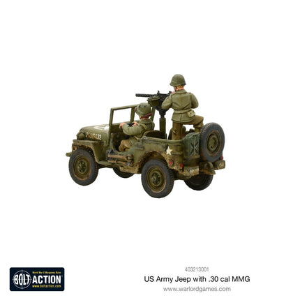 US Army Jeep with .30 Cal MMG - Fahrzeuge - Warlord Games - 403213001