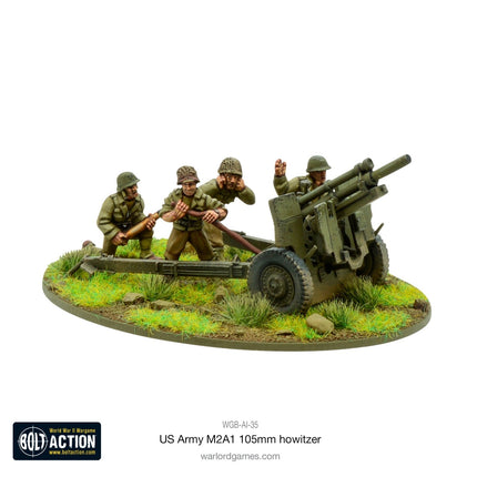 US Army M2A1 105mm Howitzer - Artillerie - Warlord Games - WGB-AI-35