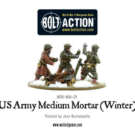 US Army Medium Mortar (Winter)
