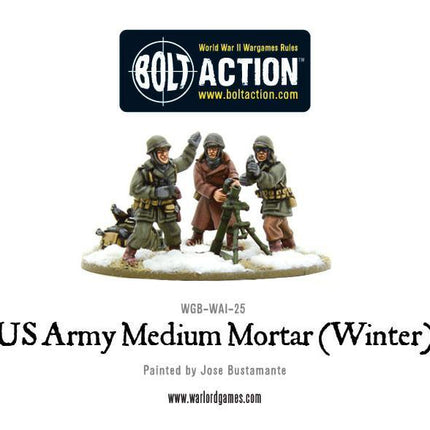 US Army Medium Mortar (Winter)